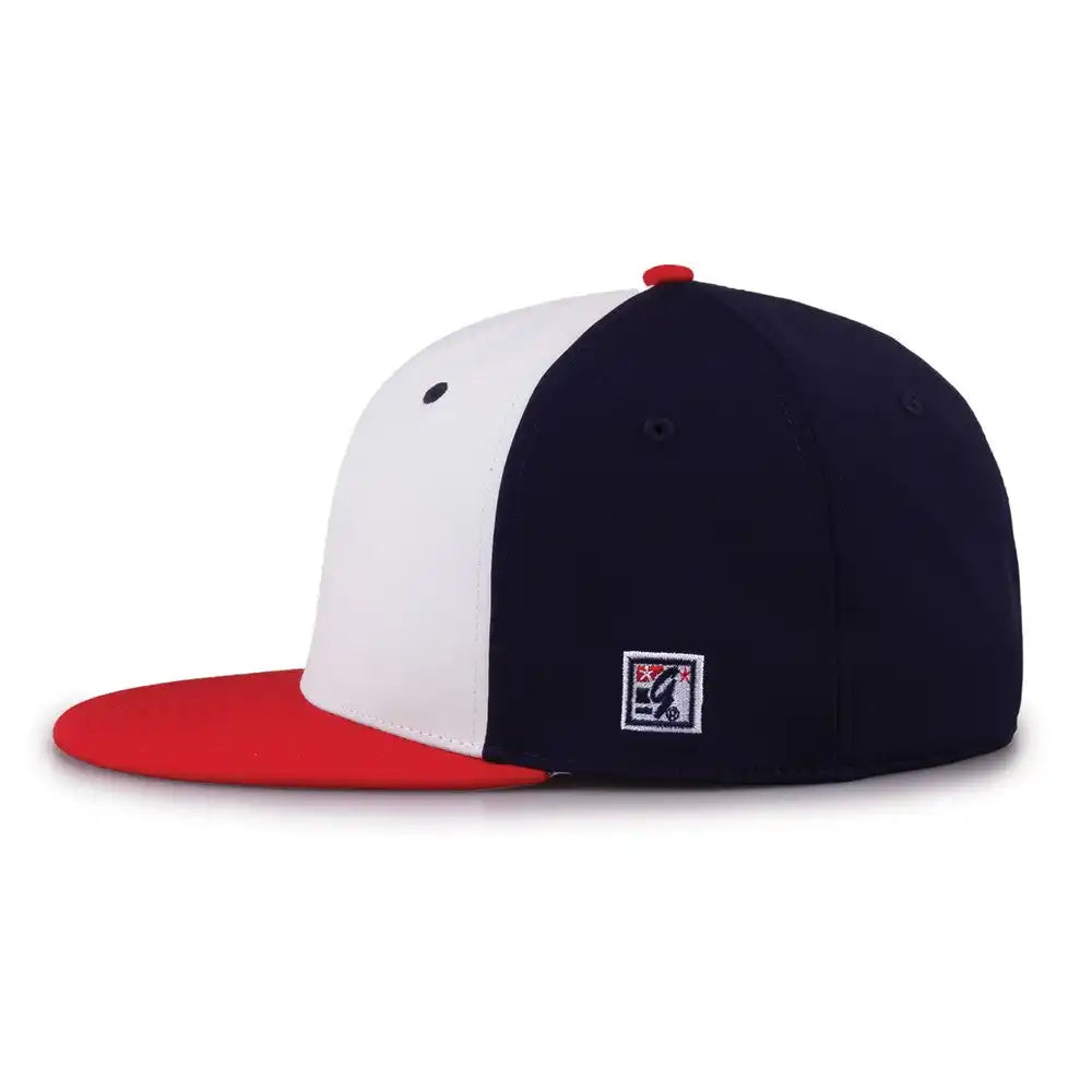 The Game Gb997 Pro Shape Gamechanger Cap White Navy Red