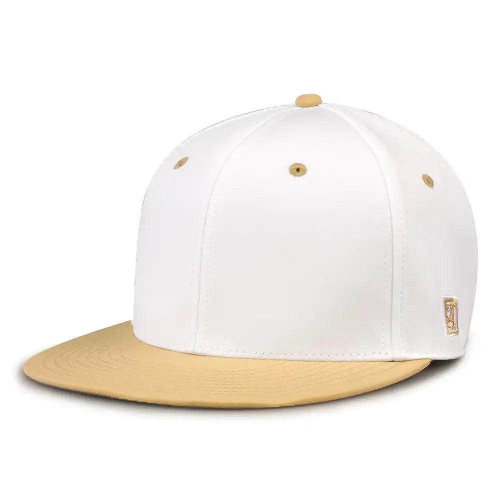 The Game Gb997 Pro Shape Gamechanger Cap White Vegas Gold