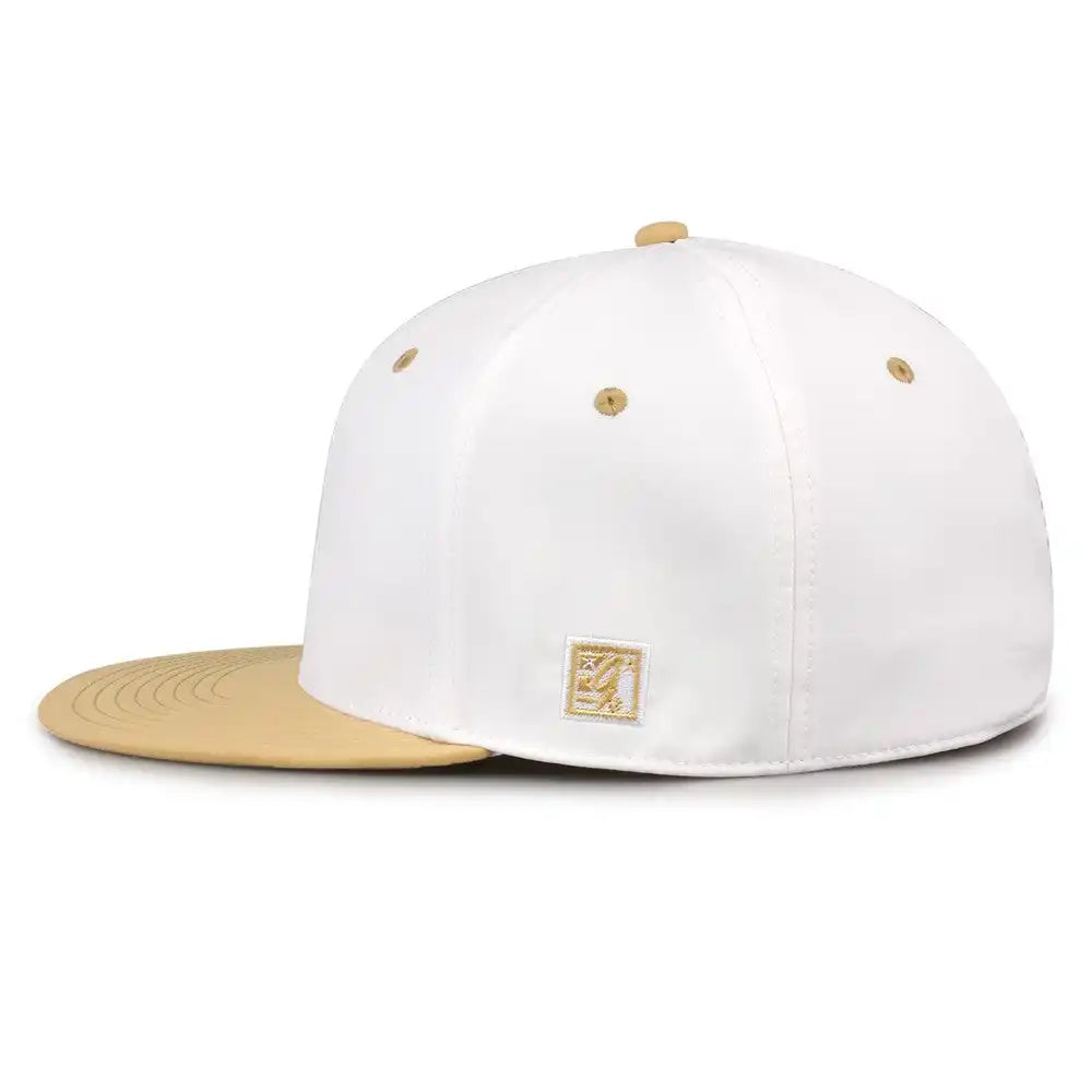 The Game Gb997 Pro Shape Gamechanger Cap White Vegas Gold