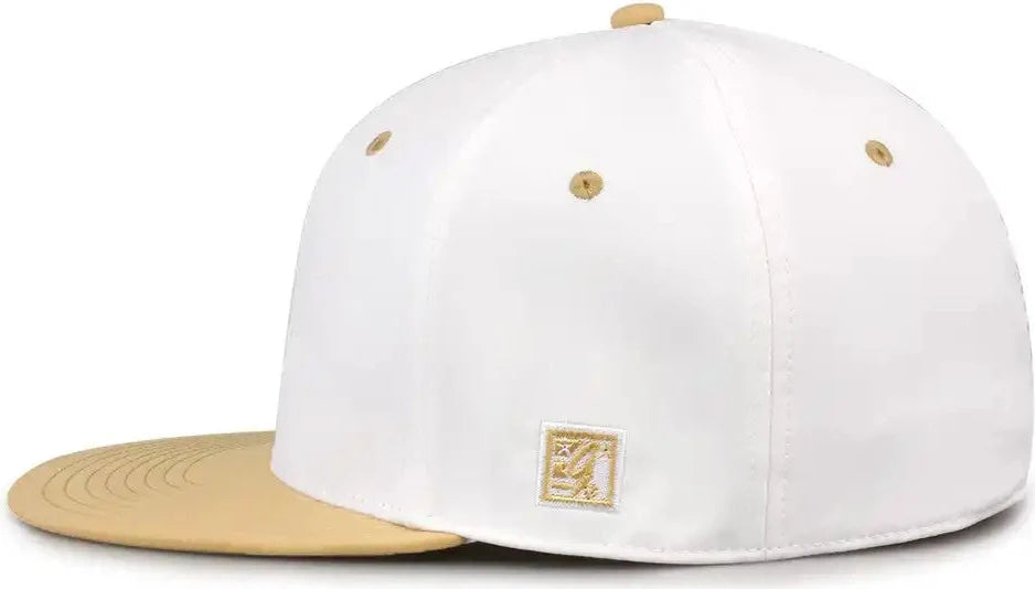 The Game Gb997 Pro Shape Gamechanger Cap - White Vegas Gold