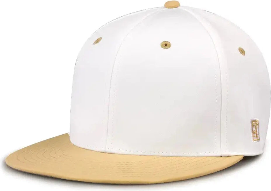 The Game Gb997 Pro Shape Gamechanger Cap - White Vegas Gold