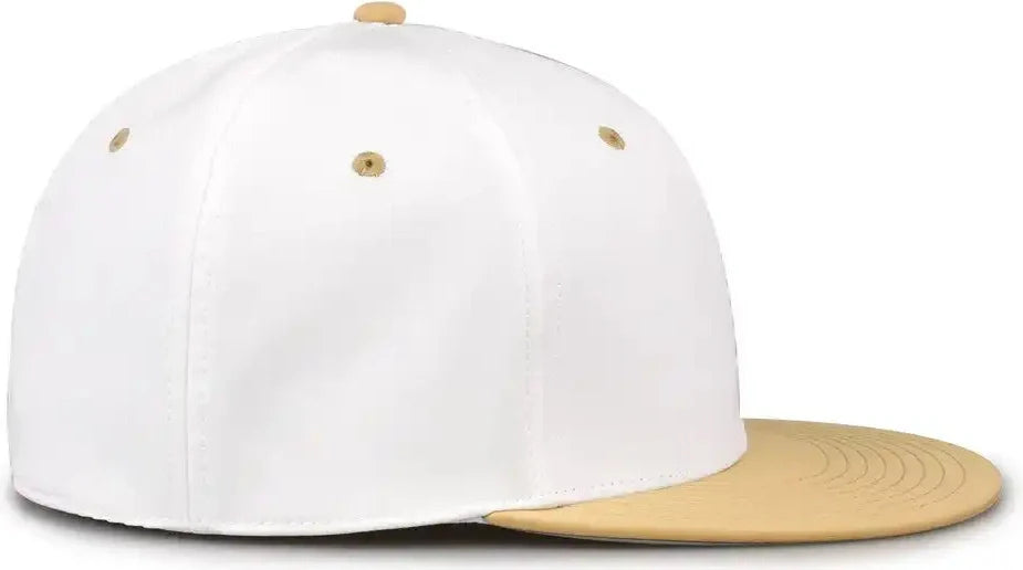 The Game Gb997 Pro Shape Gamechanger Cap - White Vegas Gold