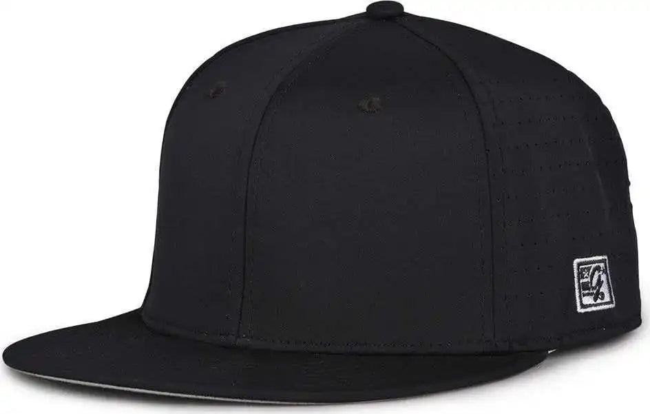 The Game Gb998 Perforated Gamechanger Cap Black / 6 1/2’’ 3/4’’