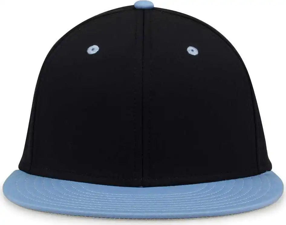 The Game Gb998 Perforated Gamechanger Cap Black Columbia Blue / 6 1/2’’ 3/4’’