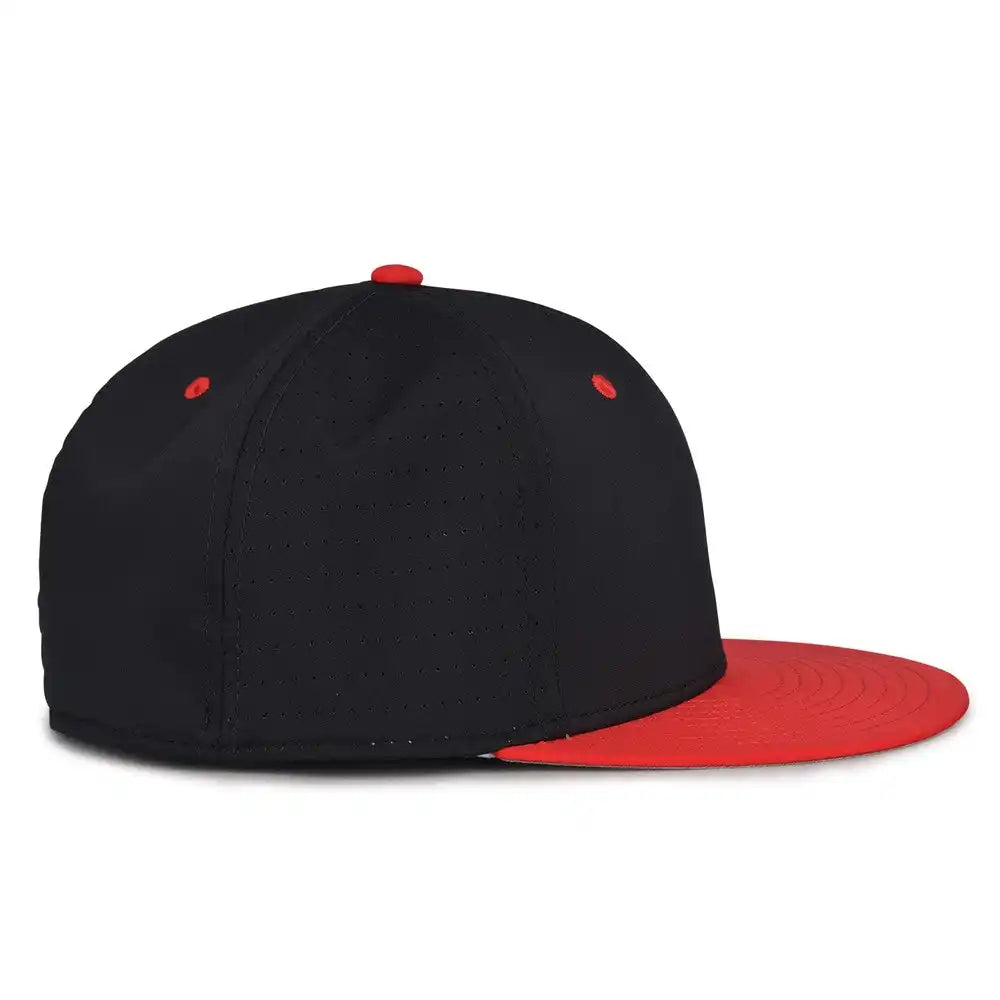 The Game Gb998 Perforated Gamechanger Cap Black Red