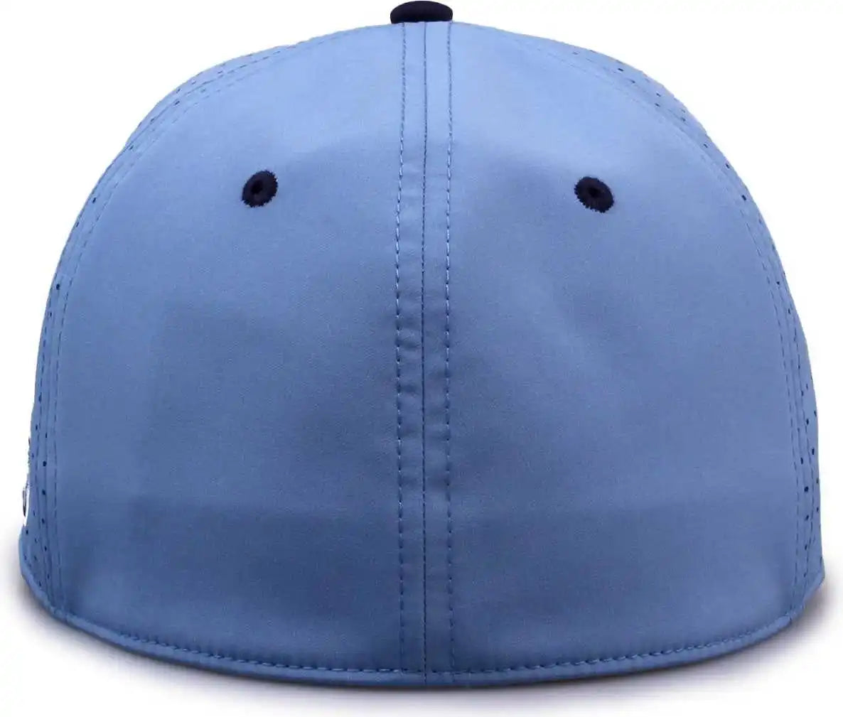 The Game Gb998 Perforated Gamechanger Cap Columbia Blue Navy
