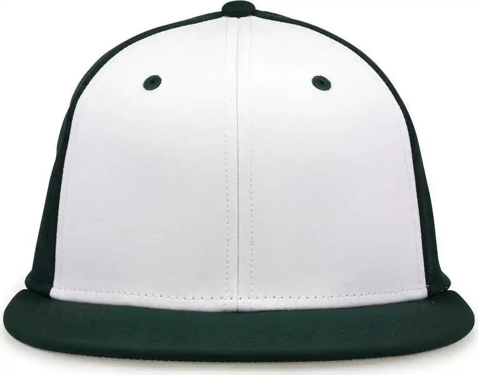 The Game Gb998 Perforated Gamechanger Cap Dark Green White Forest / 6 1/2’’ 3/4’’