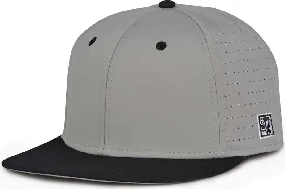 The Game Gb998 Perforated Gamechanger Cap - Gray Black - 6 1/2’’ - 3/4’’