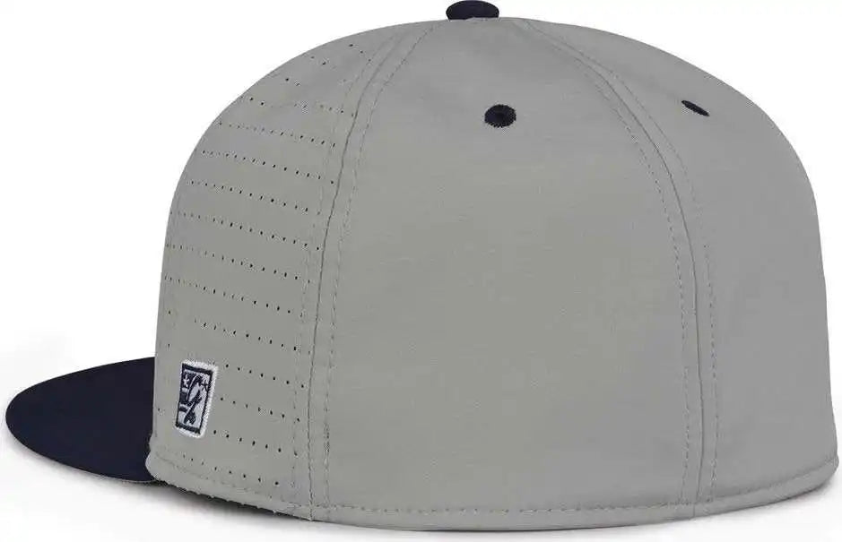 The Game Gb998 Perforated Gamechanger Cap Gray Navy