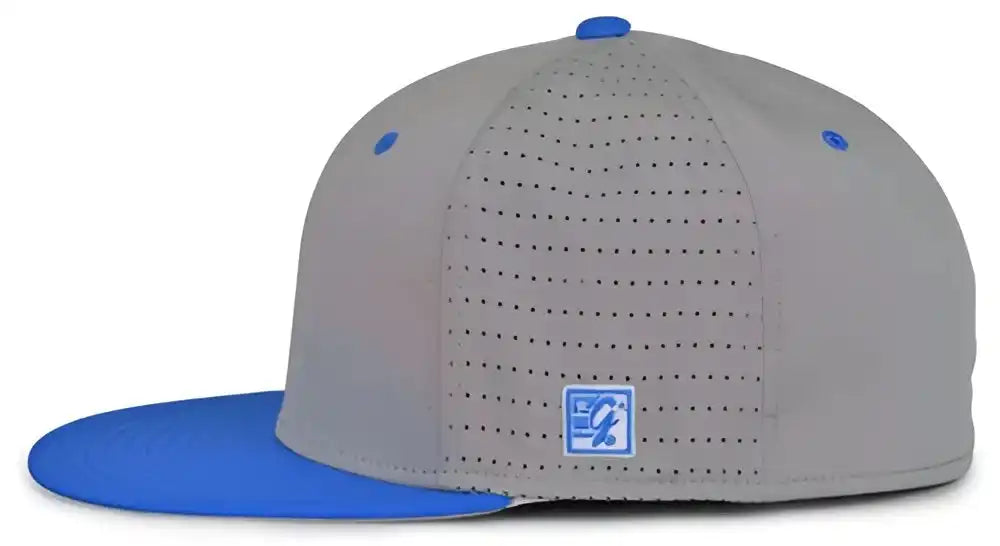 The Game Gb998 Perforated Gamechanger Cap Gray Royal