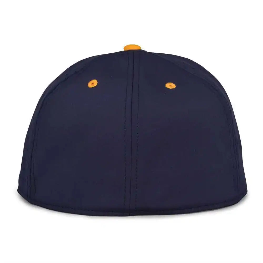 The Game Gb998 Perforated Gamechanger Cap Navy Athletic Gold
