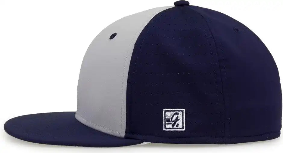 The Game Gb998 Perforated Gamechanger Cap Navy Gray