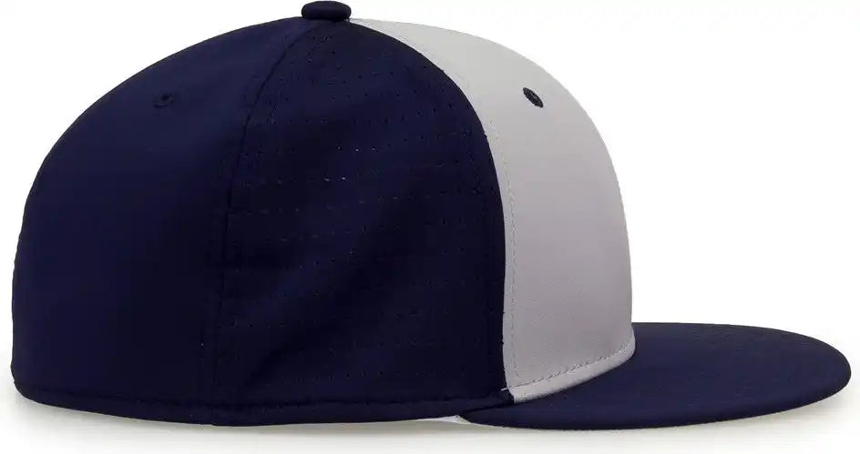 The Game Gb998 Perforated Gamechanger Cap Navy Gray