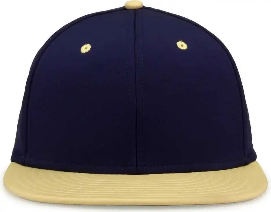 The Game Gb998 Perforated Gamechanger Cap Navy Vegas Gold