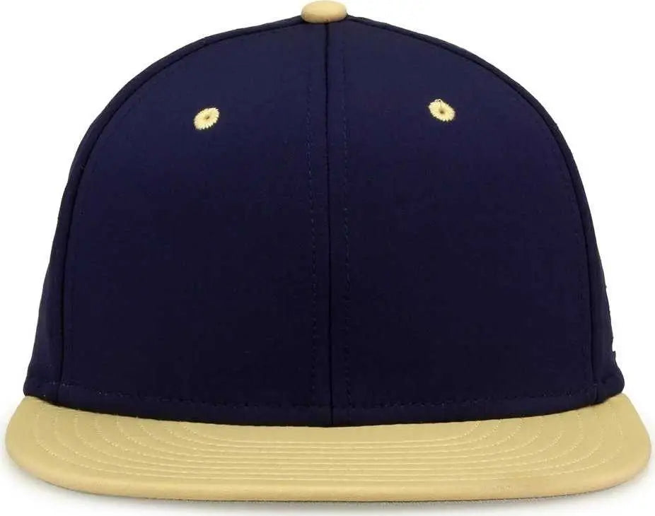 The Game Gb998 Perforated Gamechanger Cap - Navy Vegas Gold