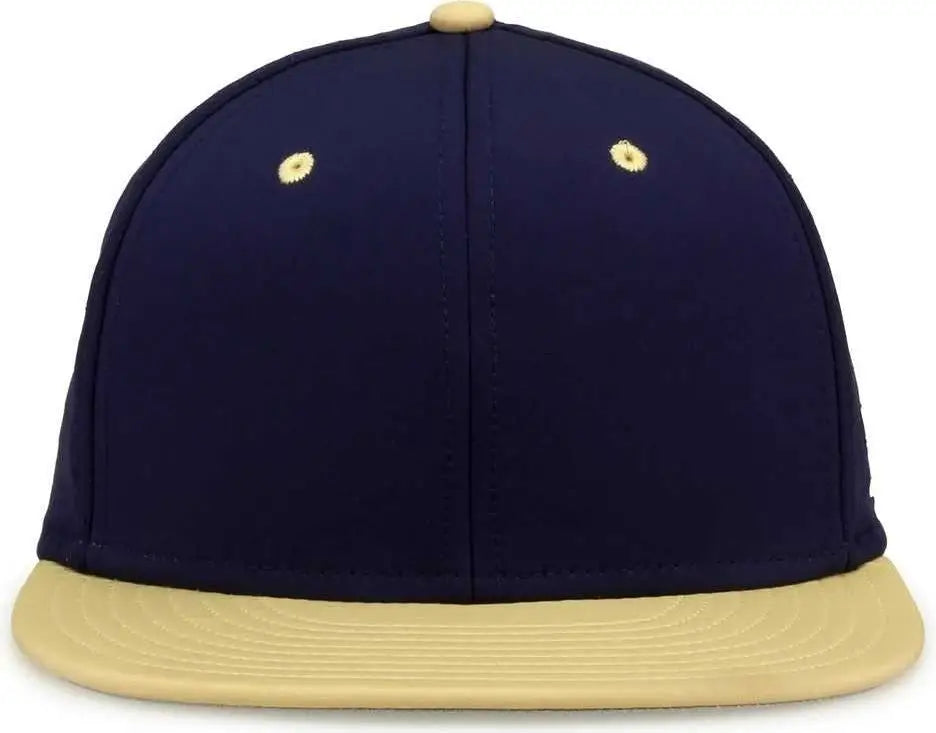 The Game Gb998 Perforated Gamechanger Cap - Navy Vegas Gold
