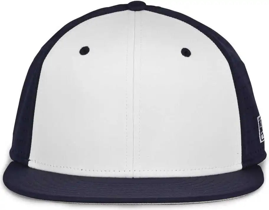 The Game Gb998 Perforated Gamechanger Cap Navy White