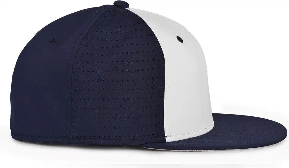 The Game Gb998 Perforated Gamechanger Cap Navy White