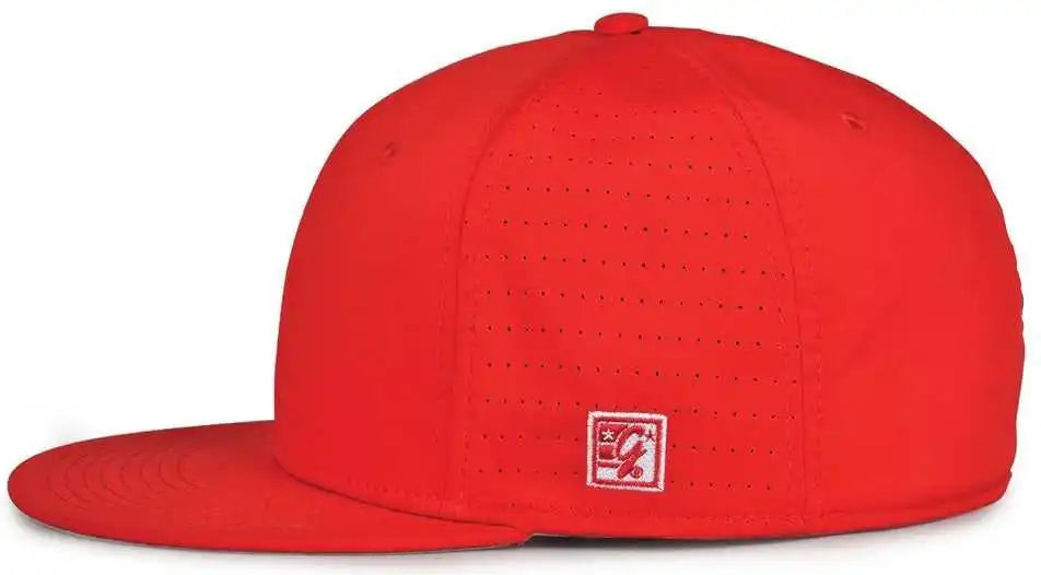 The Game Gb998 Perforated Gamechanger Cap Red