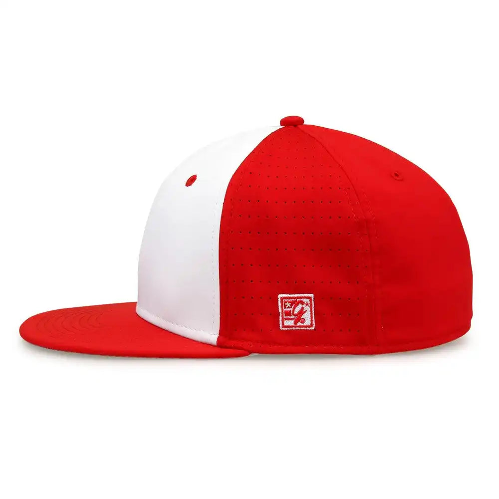 The Game Gb998 Perforated Gamechanger Cap Red White