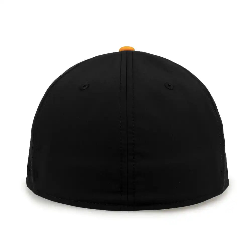 The Game Gb998 Perforated Gamechanger Cap White Black Athletic Gold