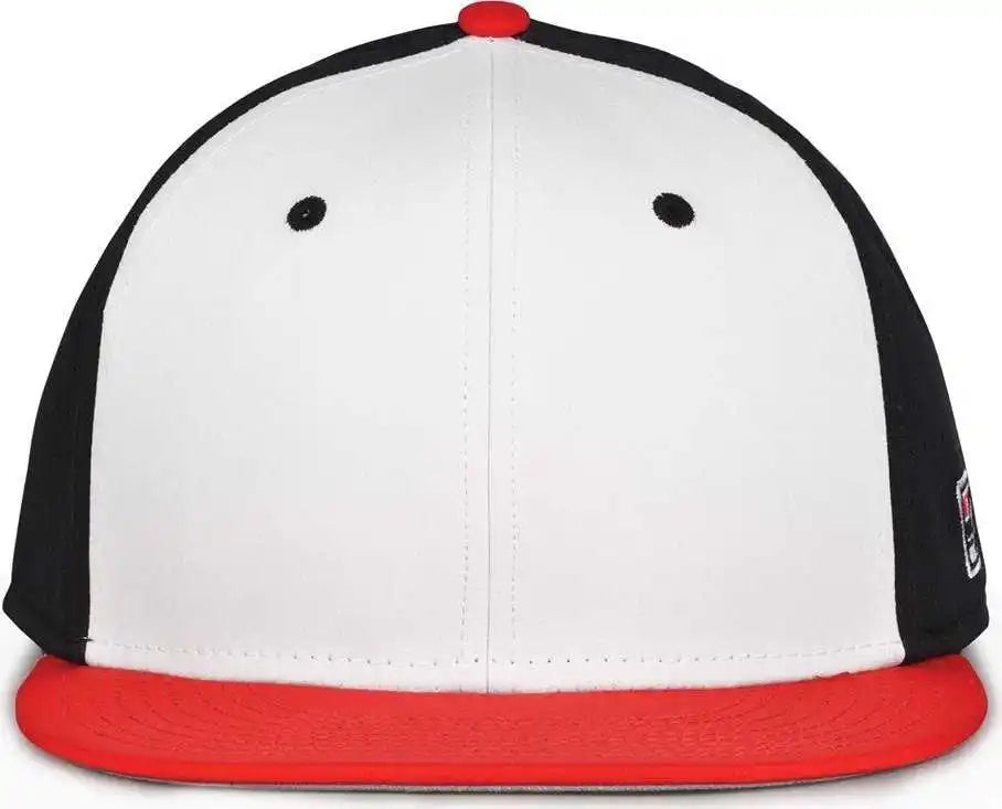 The Game Gb998 Perforated Gamechanger Cap White Black Red