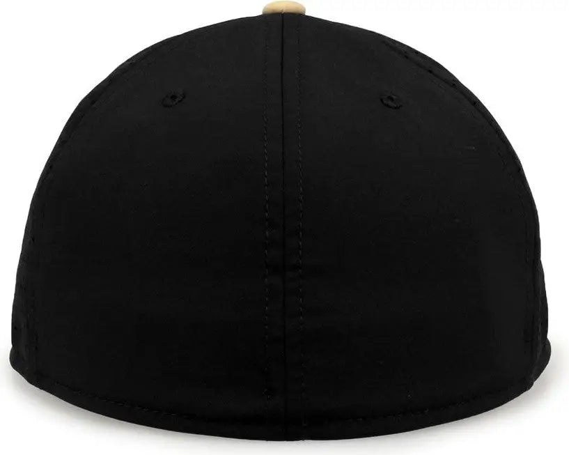 The Game Gb998 Perforated Gamechanger Cap - White Black Vegas Gold