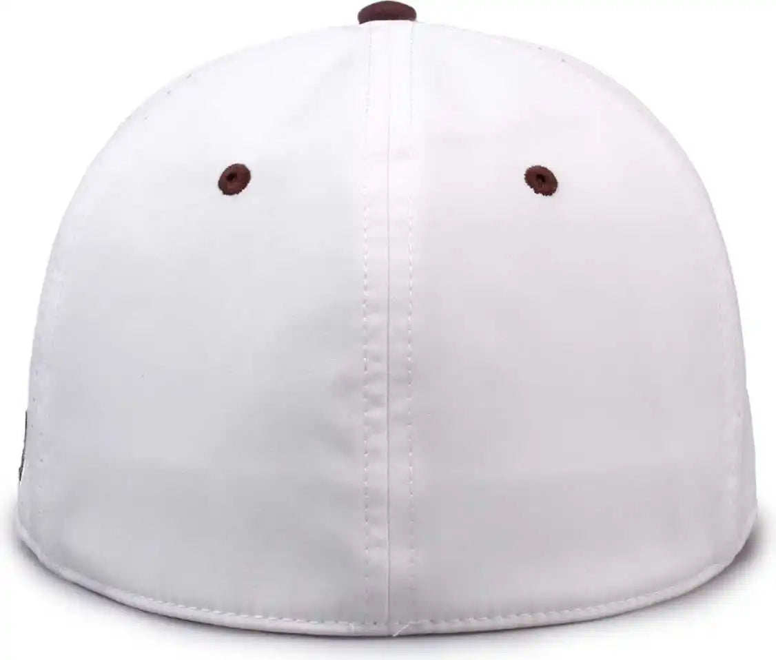 The Game Gb998 Perforated Gamechanger Cap White Brown