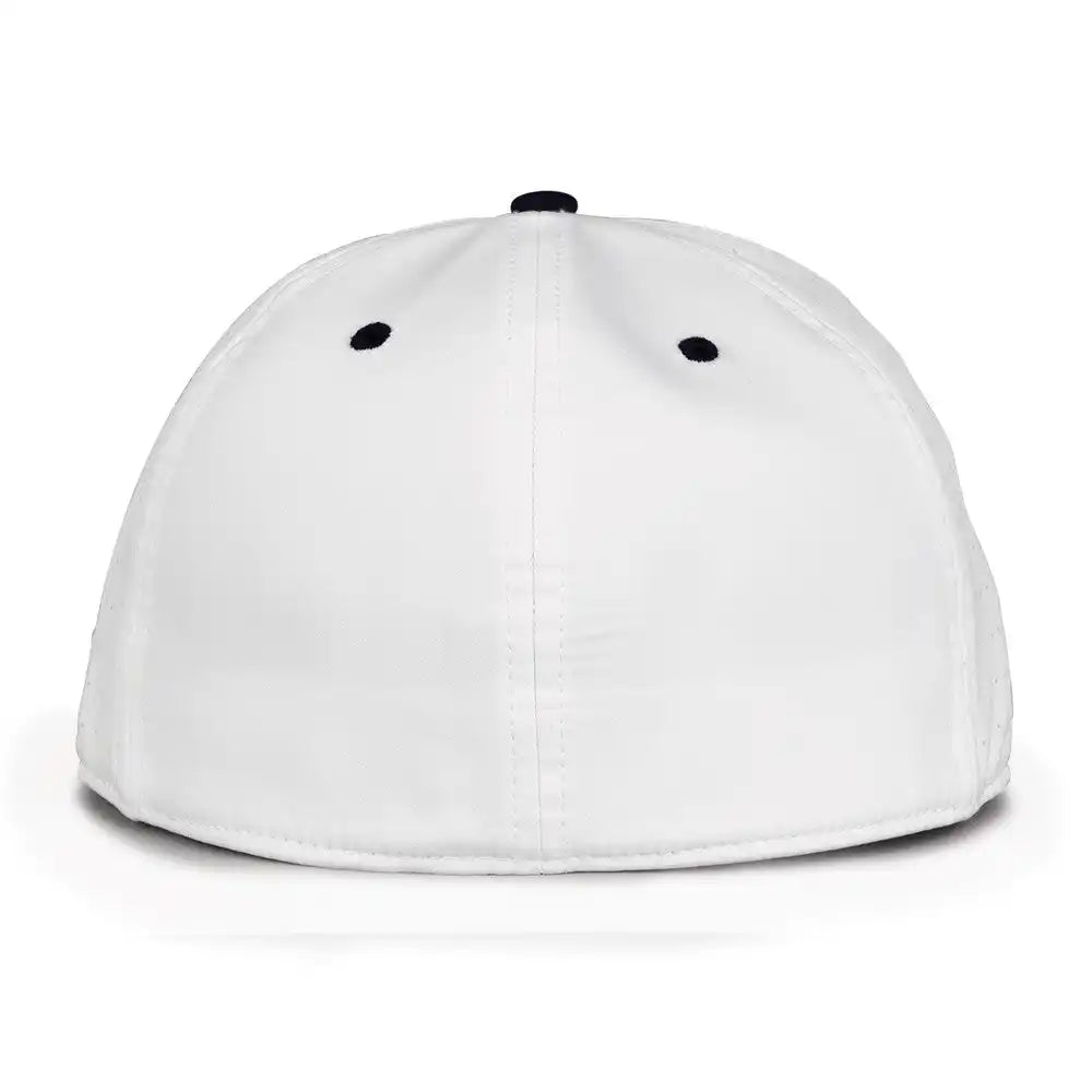 The Game Gb998 Perforated Gamechanger Cap White Navy