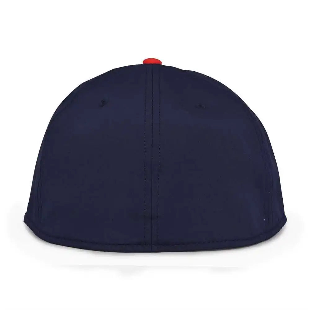 The Game Gb998 Perforated Gamechanger Cap White Navy Red