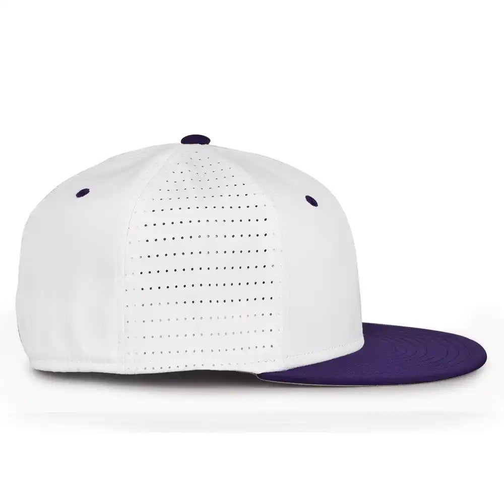 The Game Gb998 Perforated Gamechanger Cap White Purple
