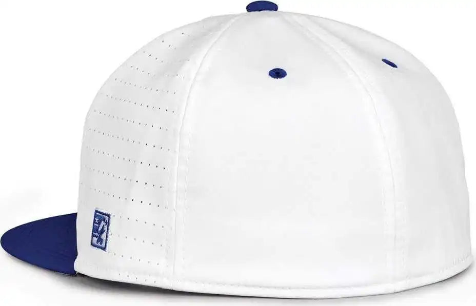 The Game Gb998 Perforated Gamechanger Cap White Royal