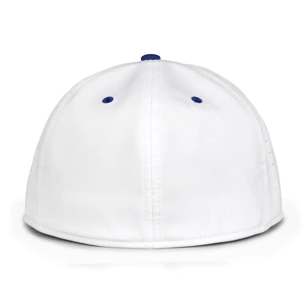 The Game Gb998 Perforated Gamechanger Cap White Royal