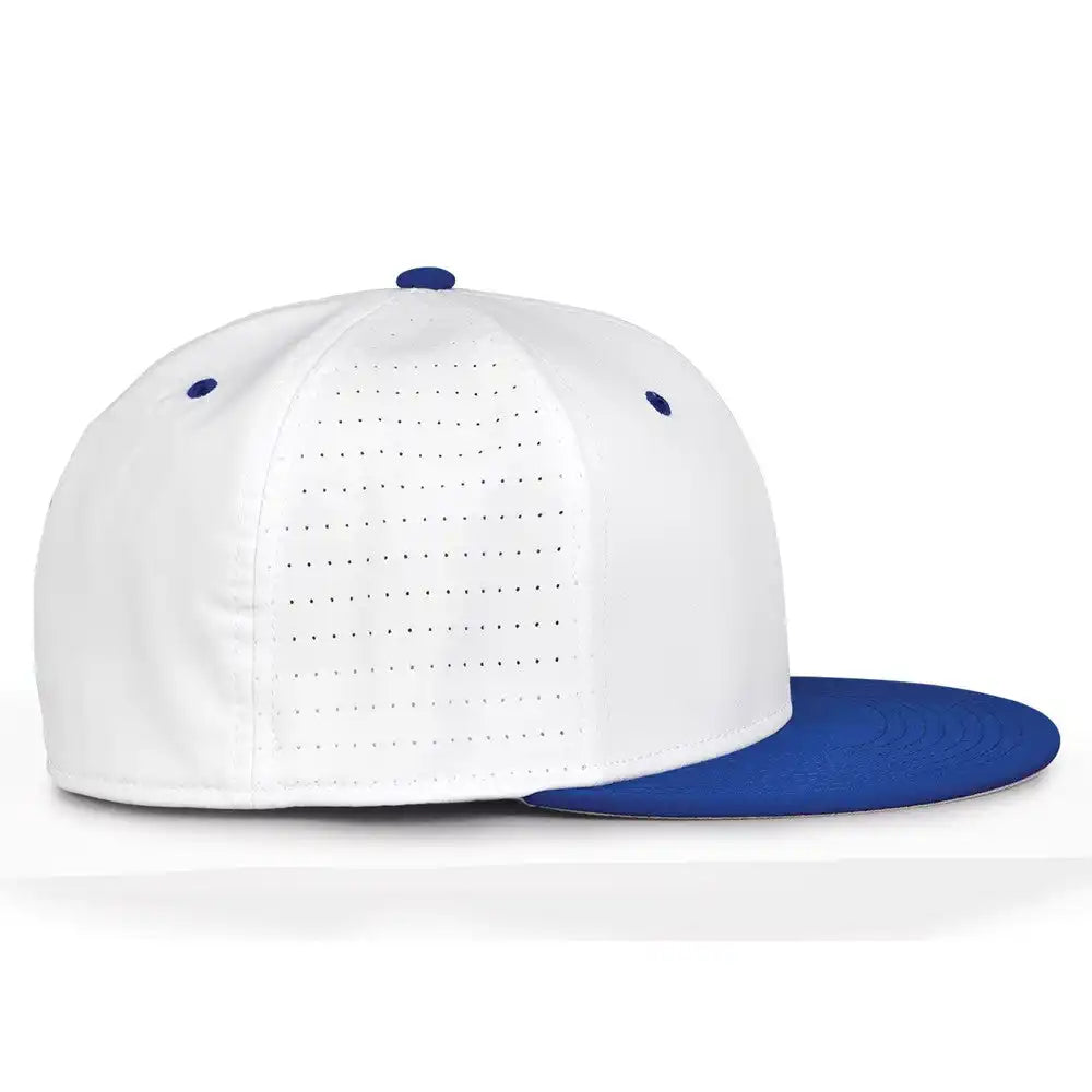 The Game Gb998 Perforated Gamechanger Cap White Royal