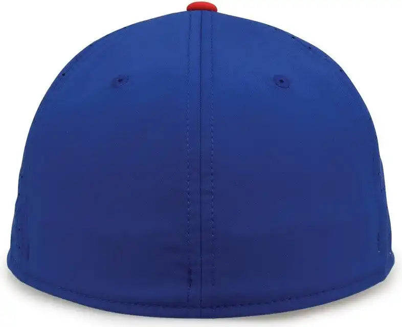 The Game Gb998 Perforated Gamechanger Cap White Royal Red
