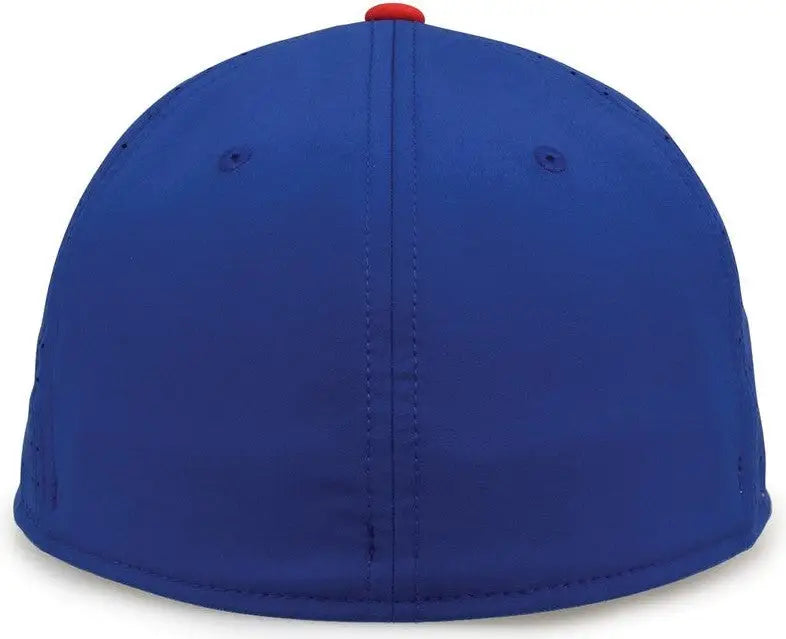 The Game Gb998 Perforated Gamechanger Cap - White Royal Red