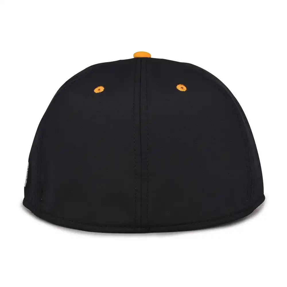 The Game Gb999 Low Pro Perforated Gamechanger Cap Black Athletic Gold