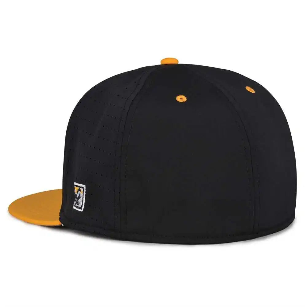 The Game Gb999 Low Pro Perforated Gamechanger Cap Black Athletic Gold