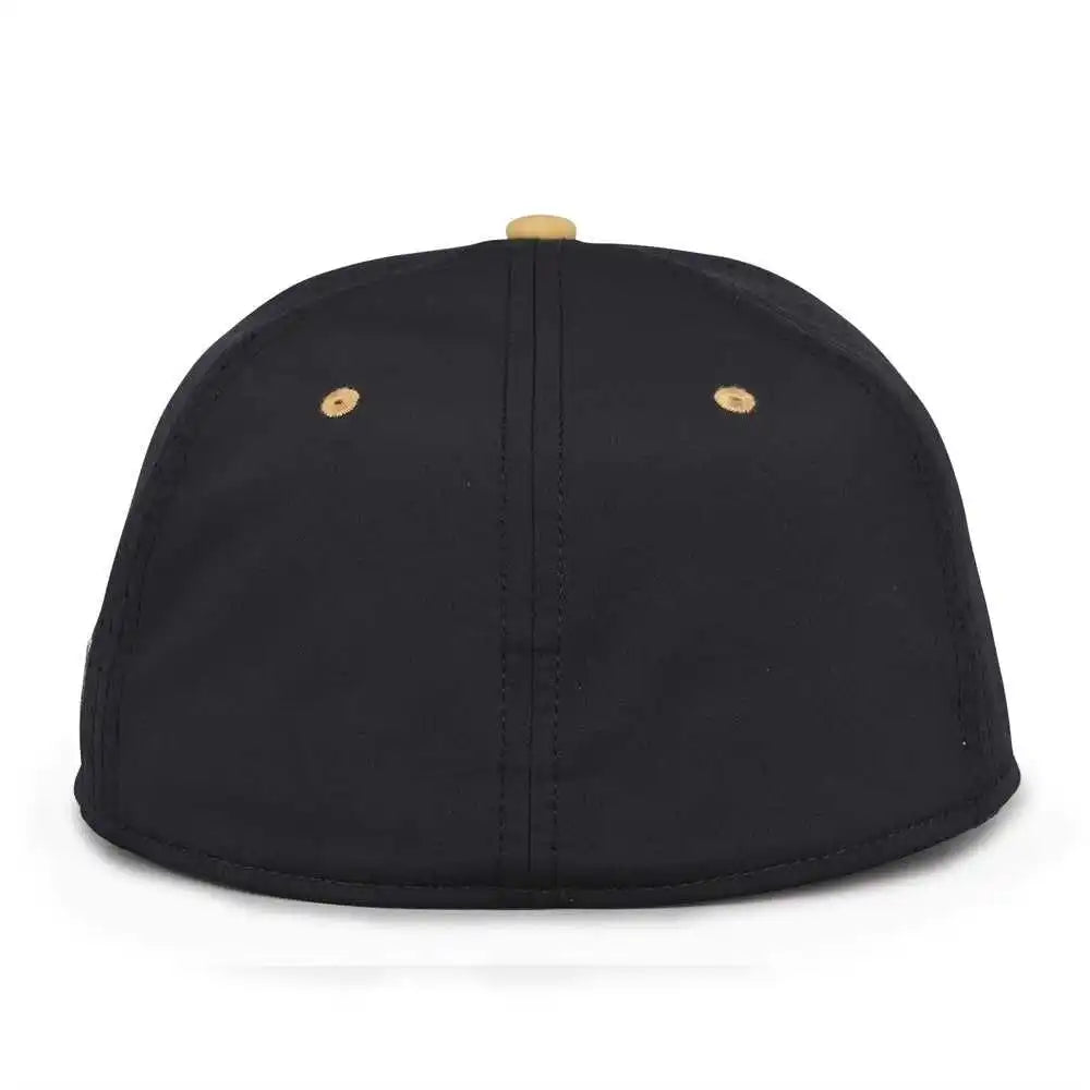 The Game Gb999 Low Pro Perforated Gamechanger Cap Black Vegas Gold