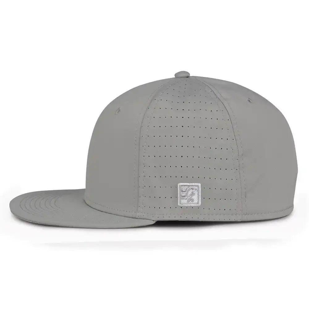 The Game Gb999 Low Pro Perforated Gamechanger Cap Gray / 6 1/2’’ 3/4’’