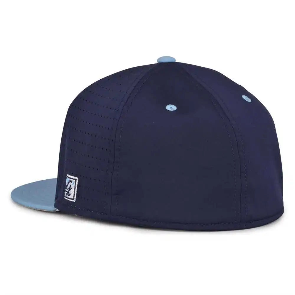 The Game Gb999 Low Pro Perforated Gamechanger Cap Navy Columbia Blue
