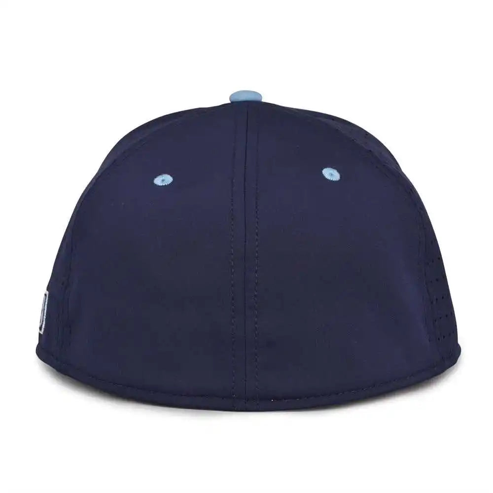 The Game Gb999 Low Pro Perforated Gamechanger Cap Navy Columbia Blue