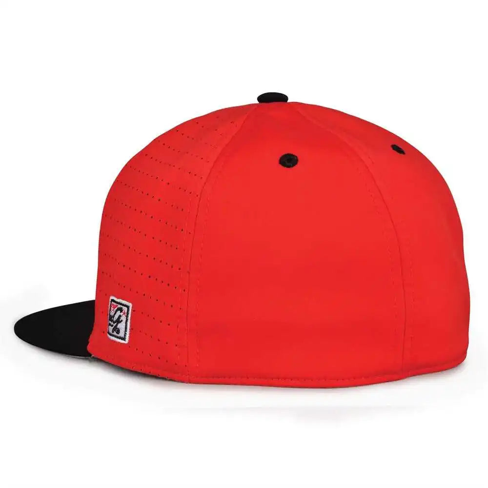 The Game Gb999 Low Pro Perforated Gamechanger Cap Red Black
