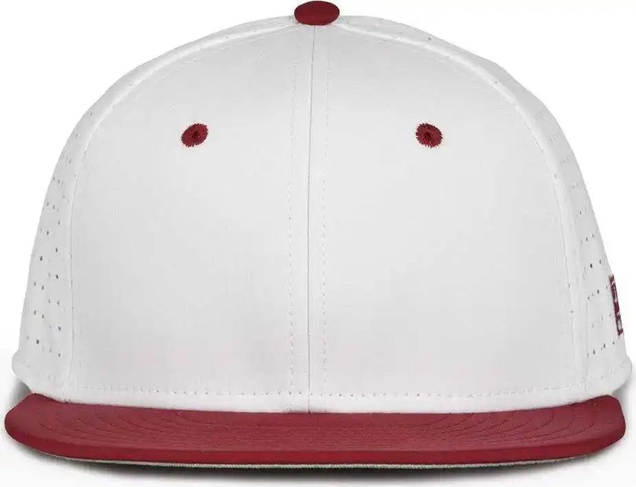 The Game Gb999 Low Pro Perforated Gamechanger Cap White Cardinal / 6 1/2’’ 3/4’’