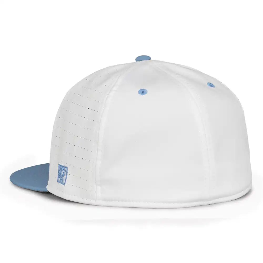 The Game Gb999 Low Pro Perforated Gamechanger Cap White Columbia Blue