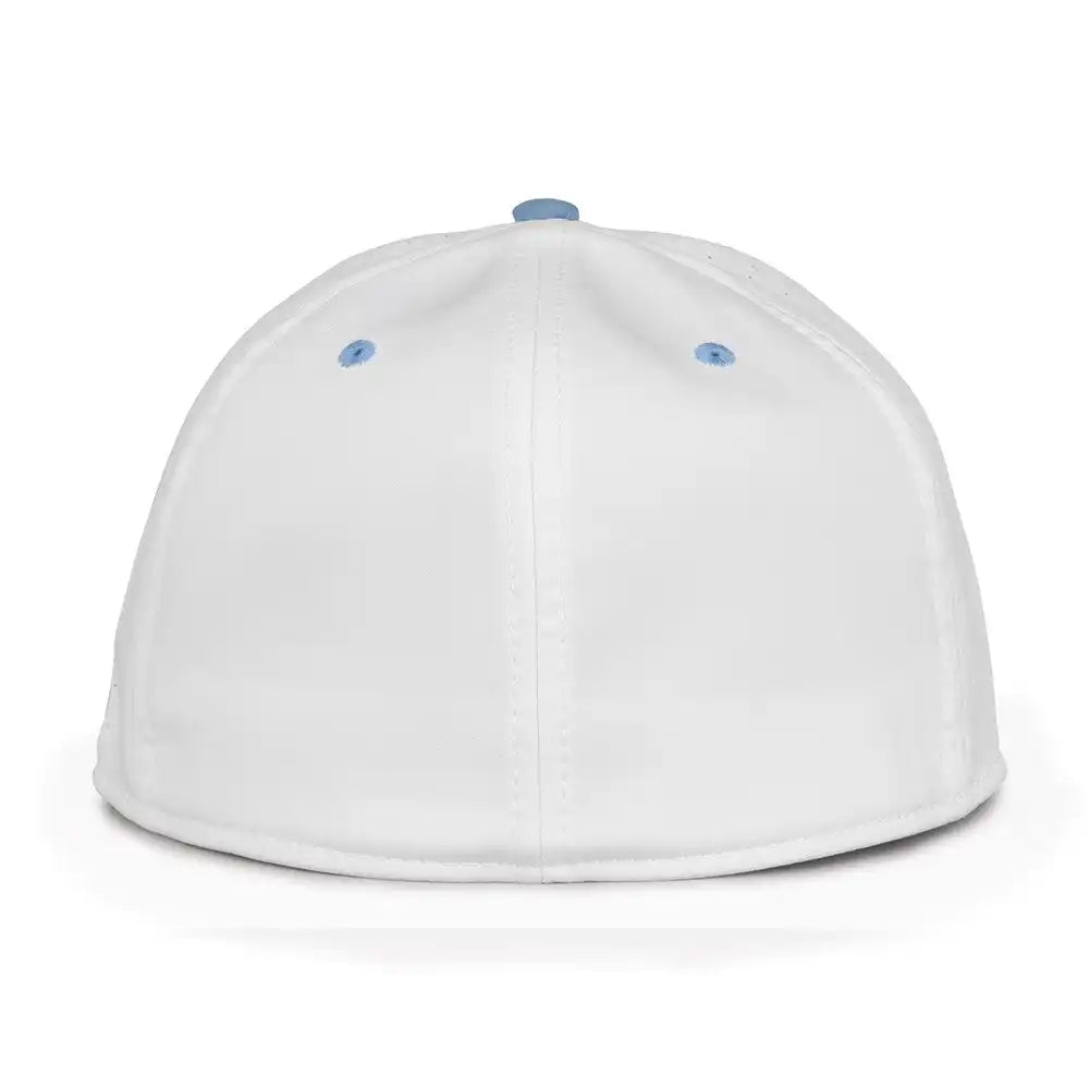 The Game Gb999 Low Pro Perforated Gamechanger Cap White Columbia Blue