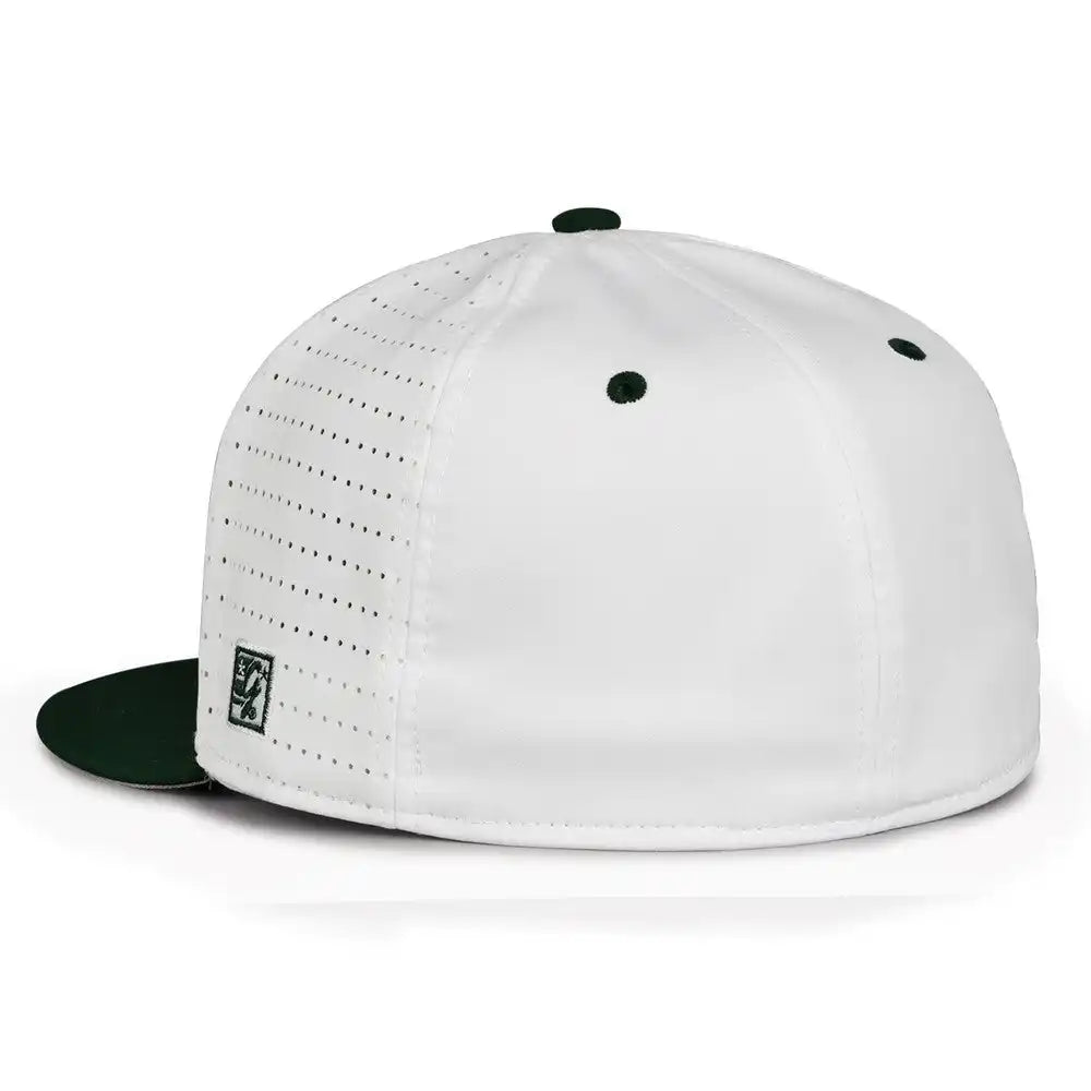 The Game Gb999 Low Pro Perforated Gamechanger Cap White Dark Green