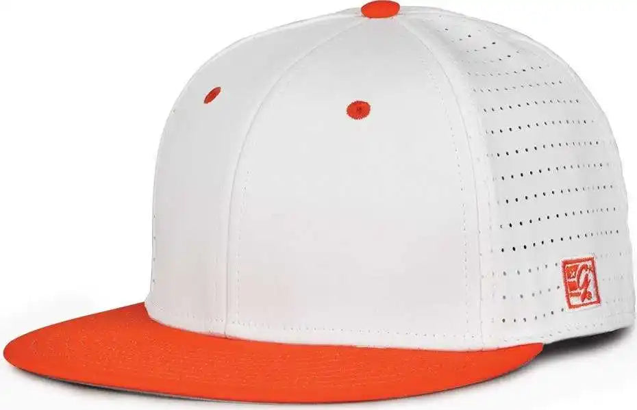 The Game Gb999 Low Pro Perforated Gamechanger Cap White Orange / 6 1/2’’ 3/4’’