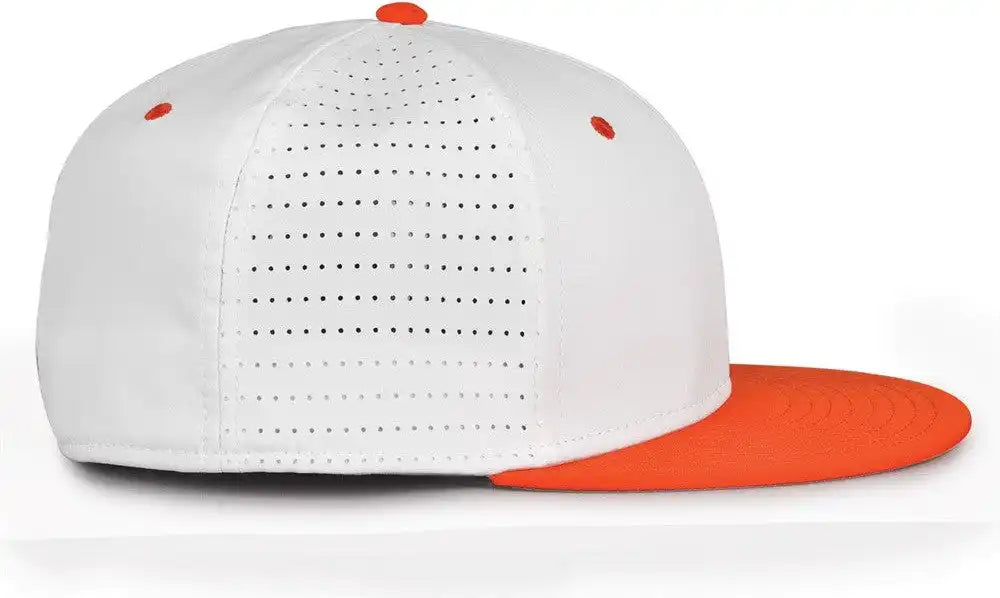 The Game Gb999 Low Pro Perforated Gamechanger Cap White Orange