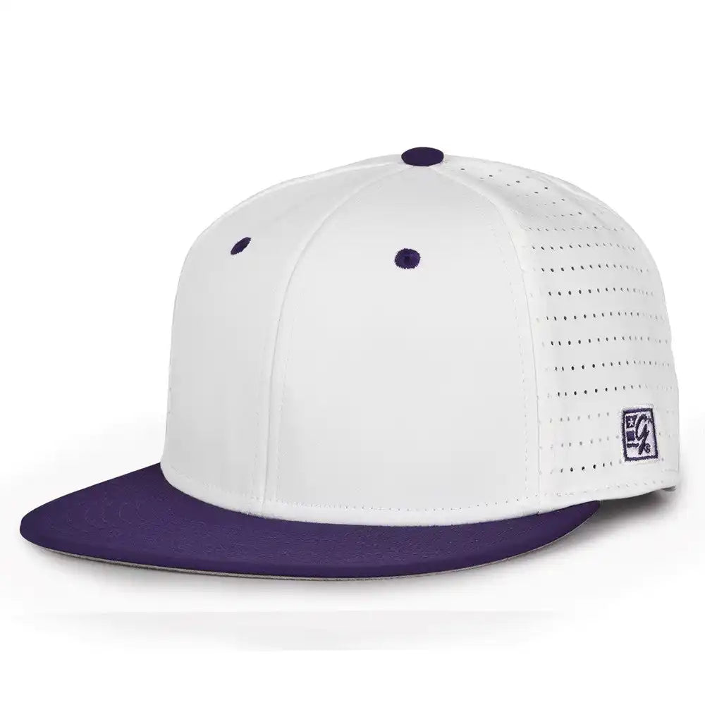 The Game Gb999 Low Pro Perforated Gamechanger Cap White Purple